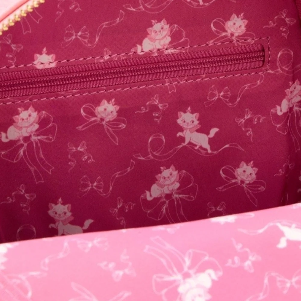 Loungefly Disney Aristocats Marie Toile Mini Backpack NWT